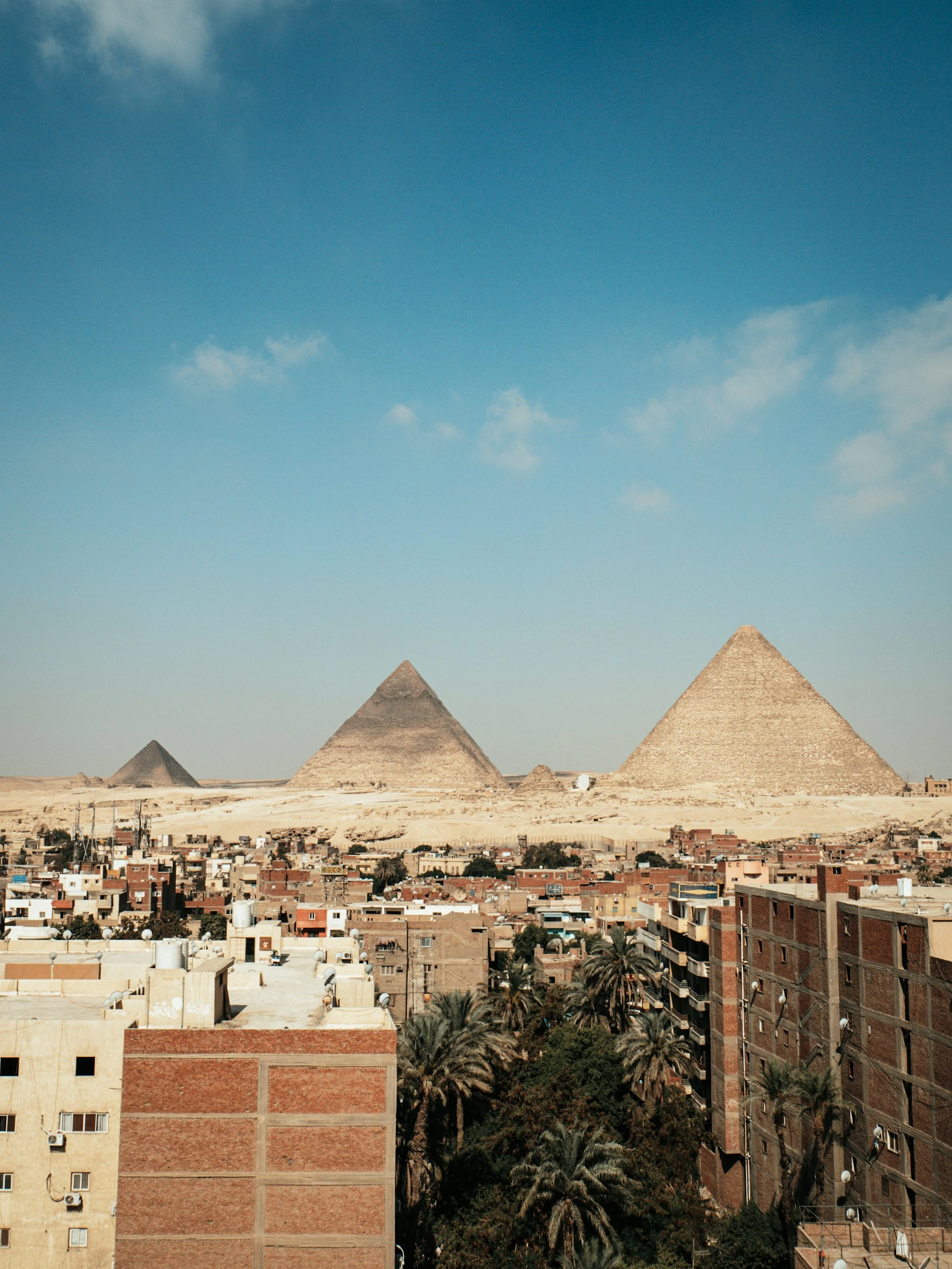 Pyramids of Giza, Giza